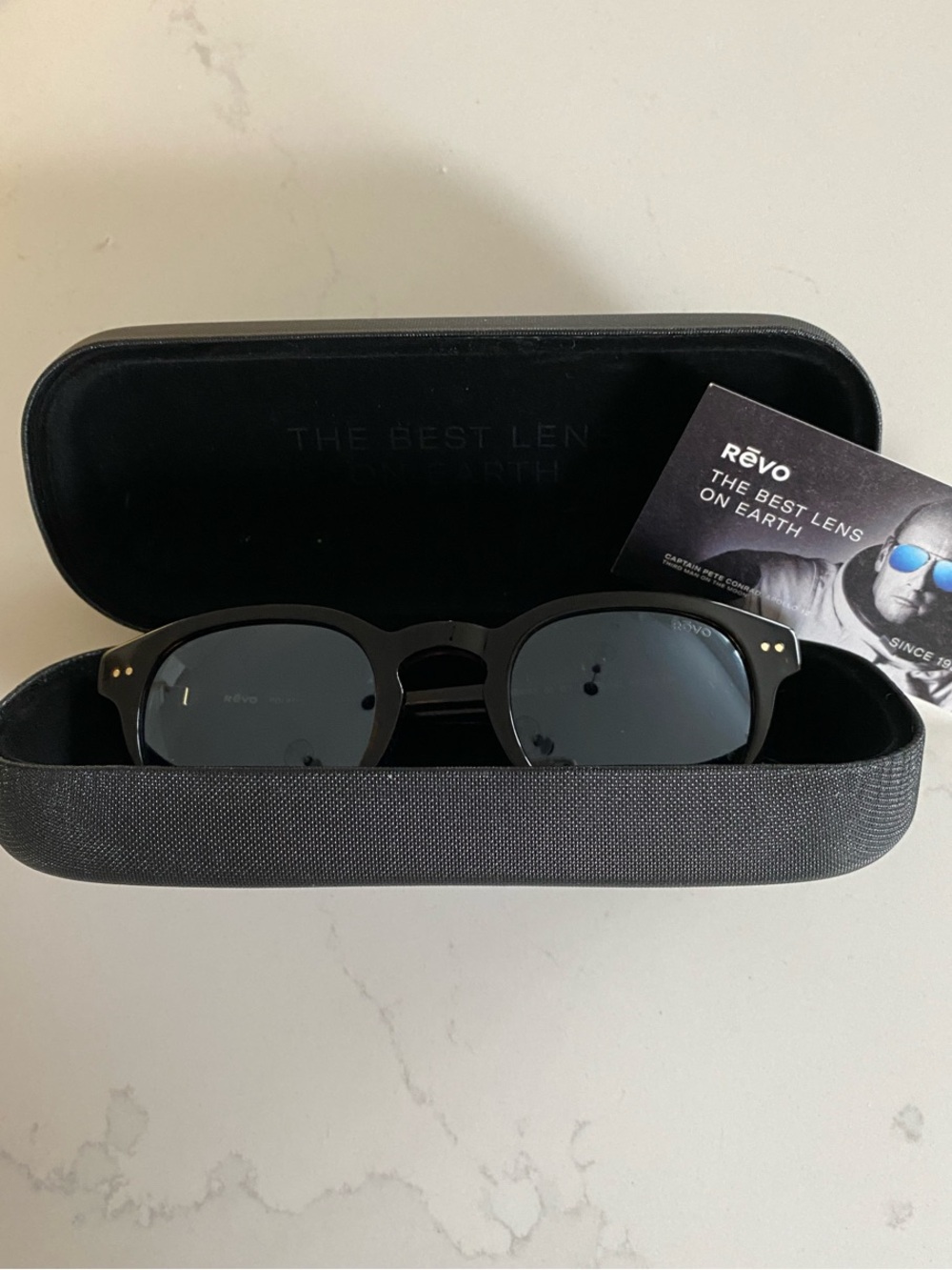 Revo Sterling G Polarized Sunglasses in Tortoise - Picture 4 of 6